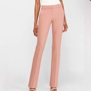 NWT Express Columnist Straight-Leg Pants Coral